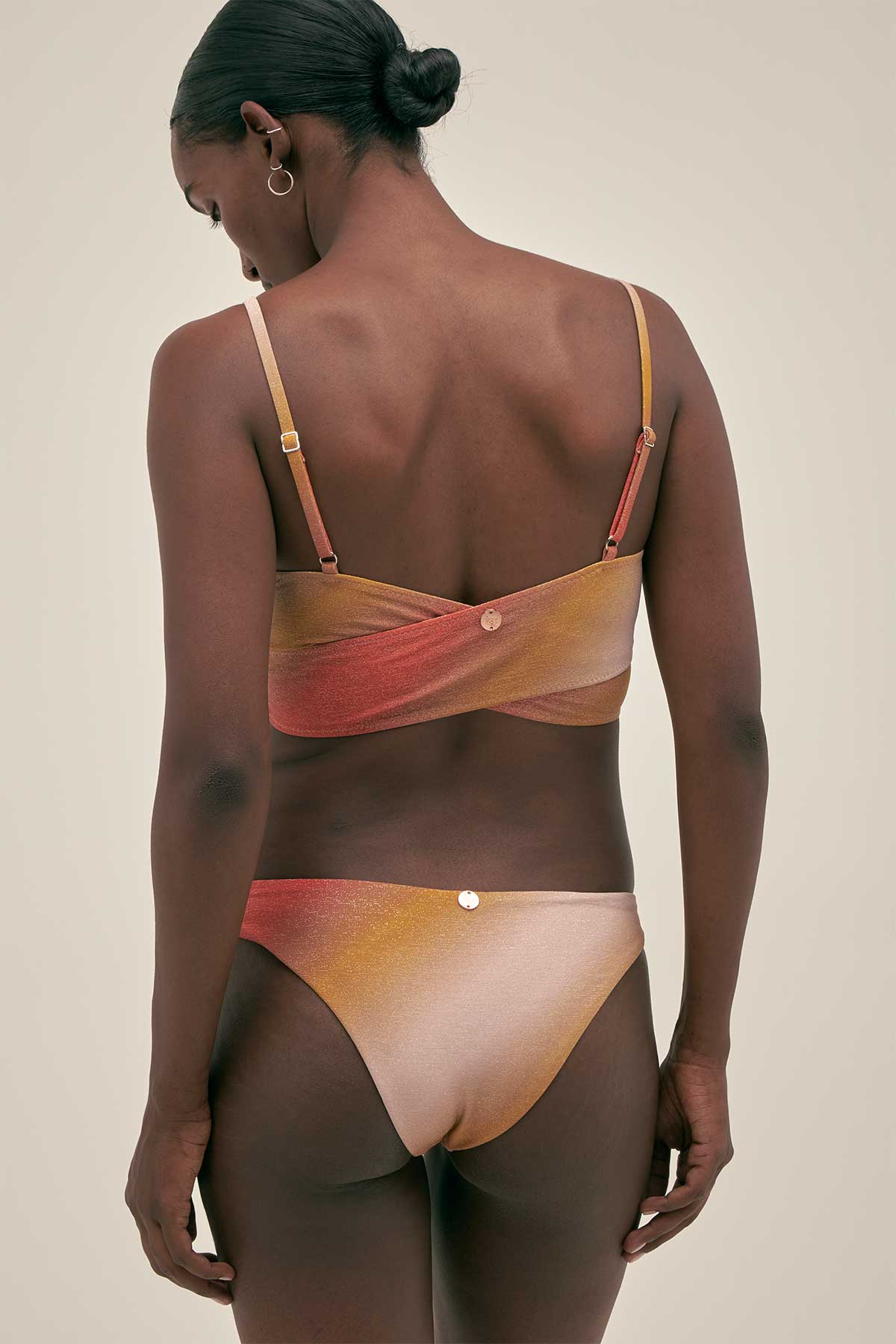 Top Bikini Cruzado Sunset - Polonio Uruguay