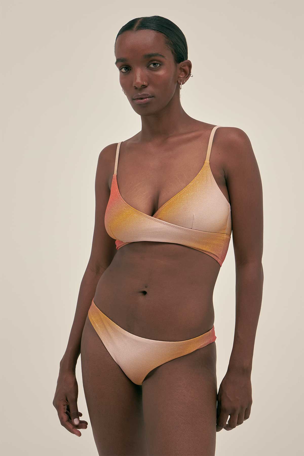 Top Bikini Cruzado Sunset - Polonio Uruguay