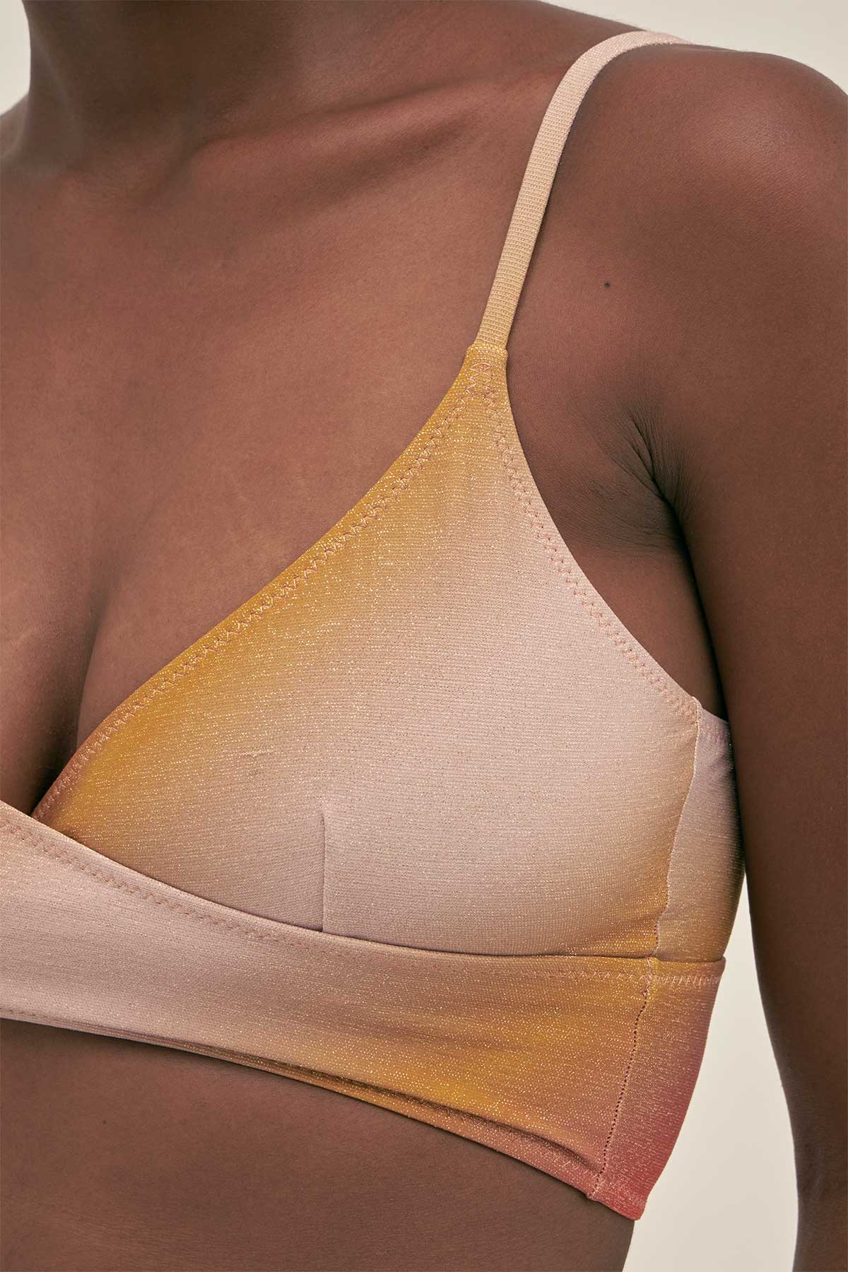 Top Bikini Cruzado Sunset - Polonio Uruguay