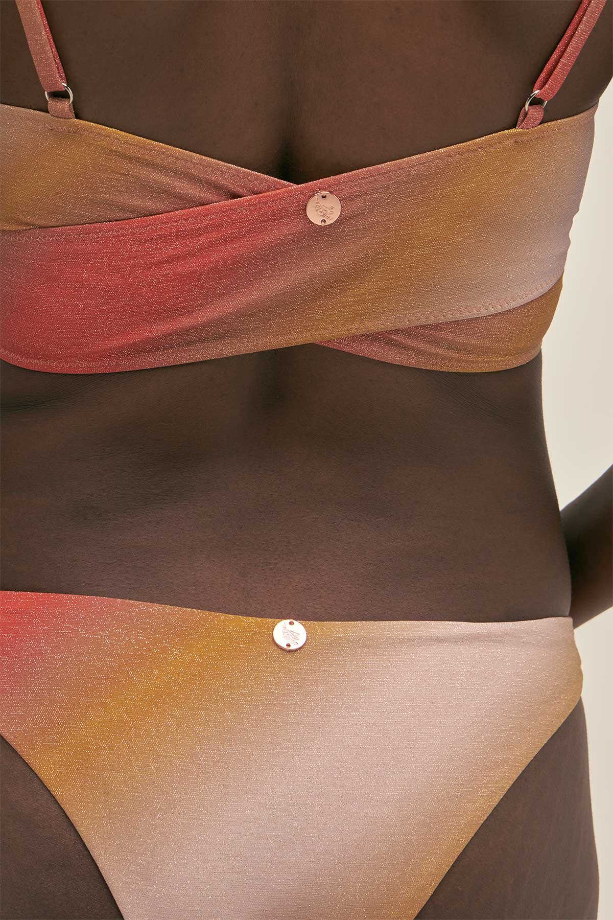 Top Bikini Cruzado Sunset - Polonio Uruguay