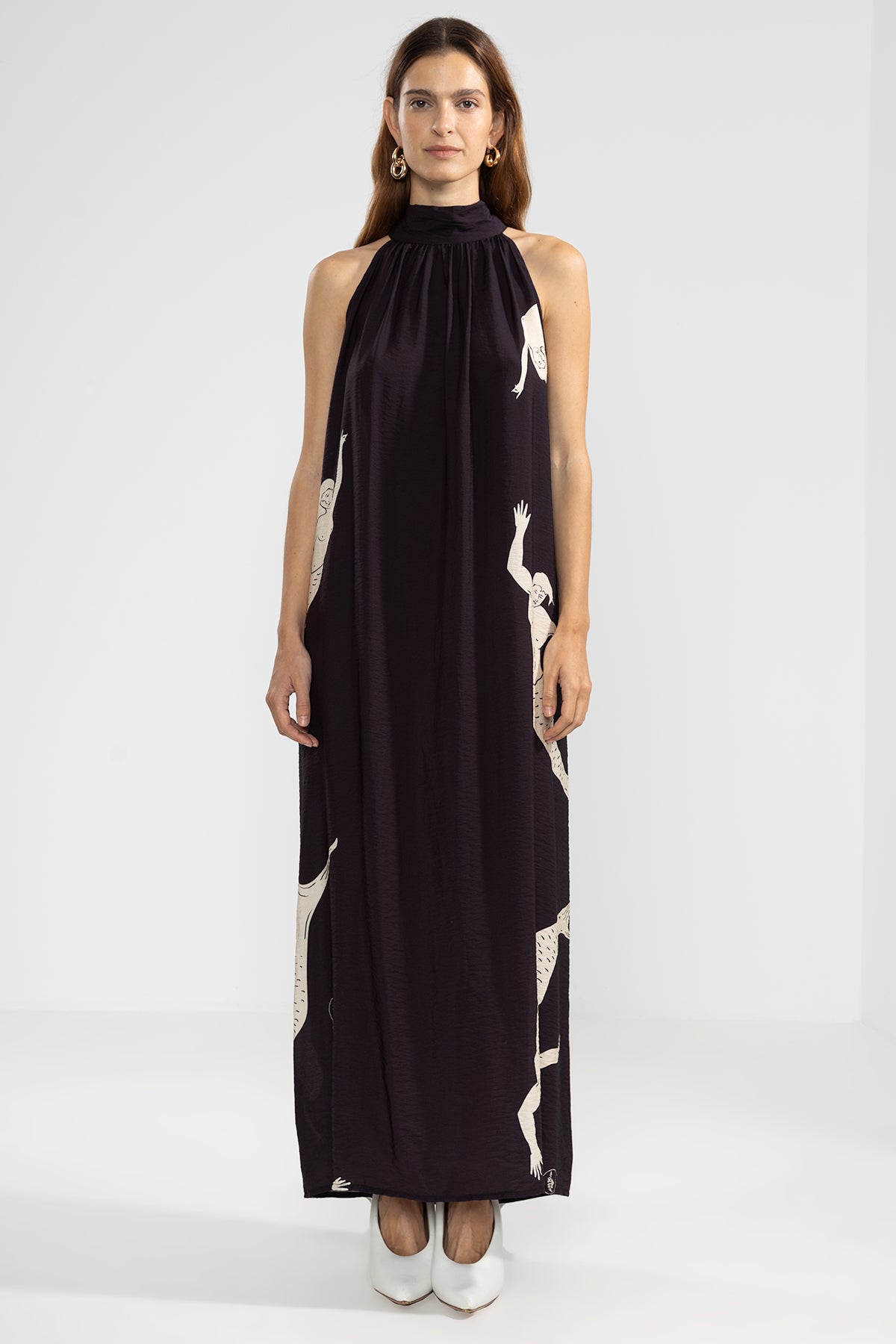 MICHU HALTER DRESS