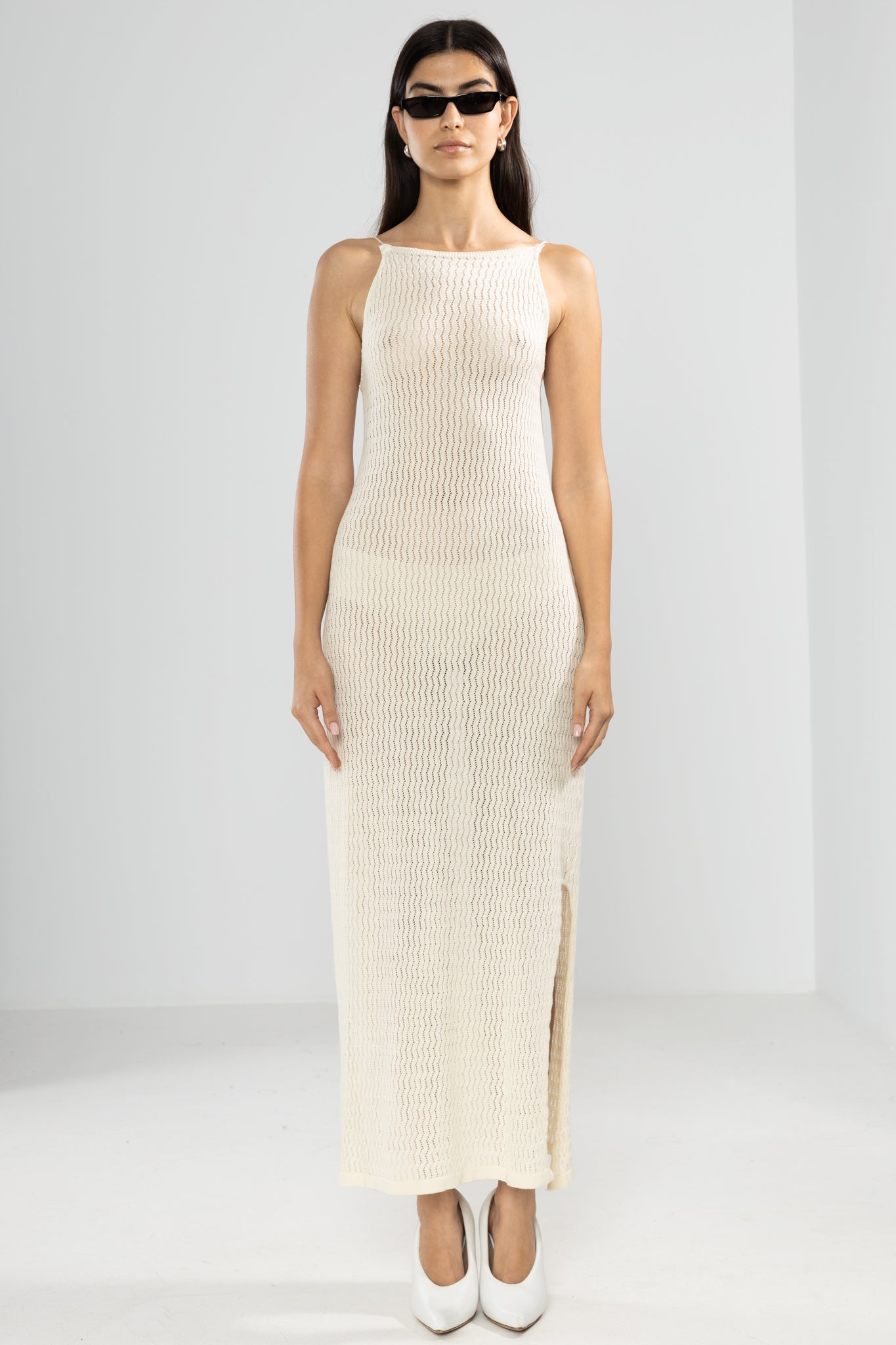 Vestido Maria Crema - Polonio Uruguay