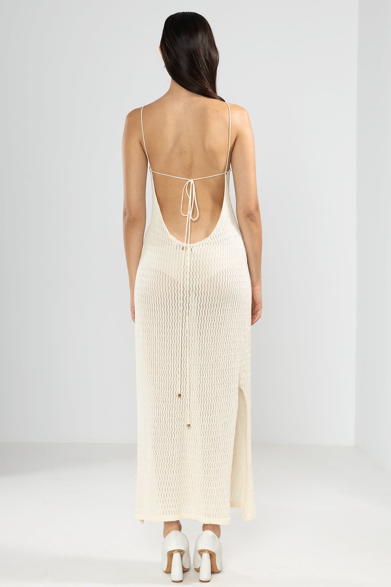 Vestido Maria Crema - Polonio Uruguay