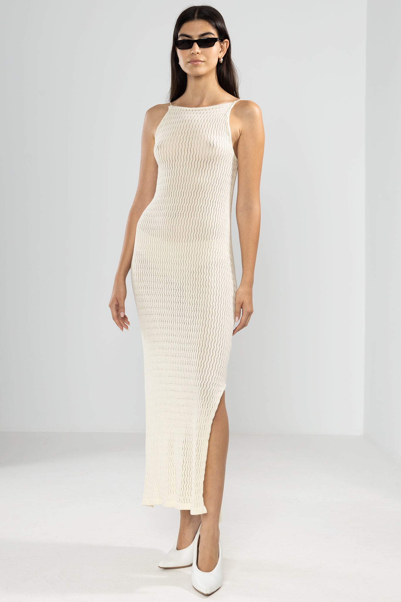 Vestido Maria Crema - Polonio Uruguay