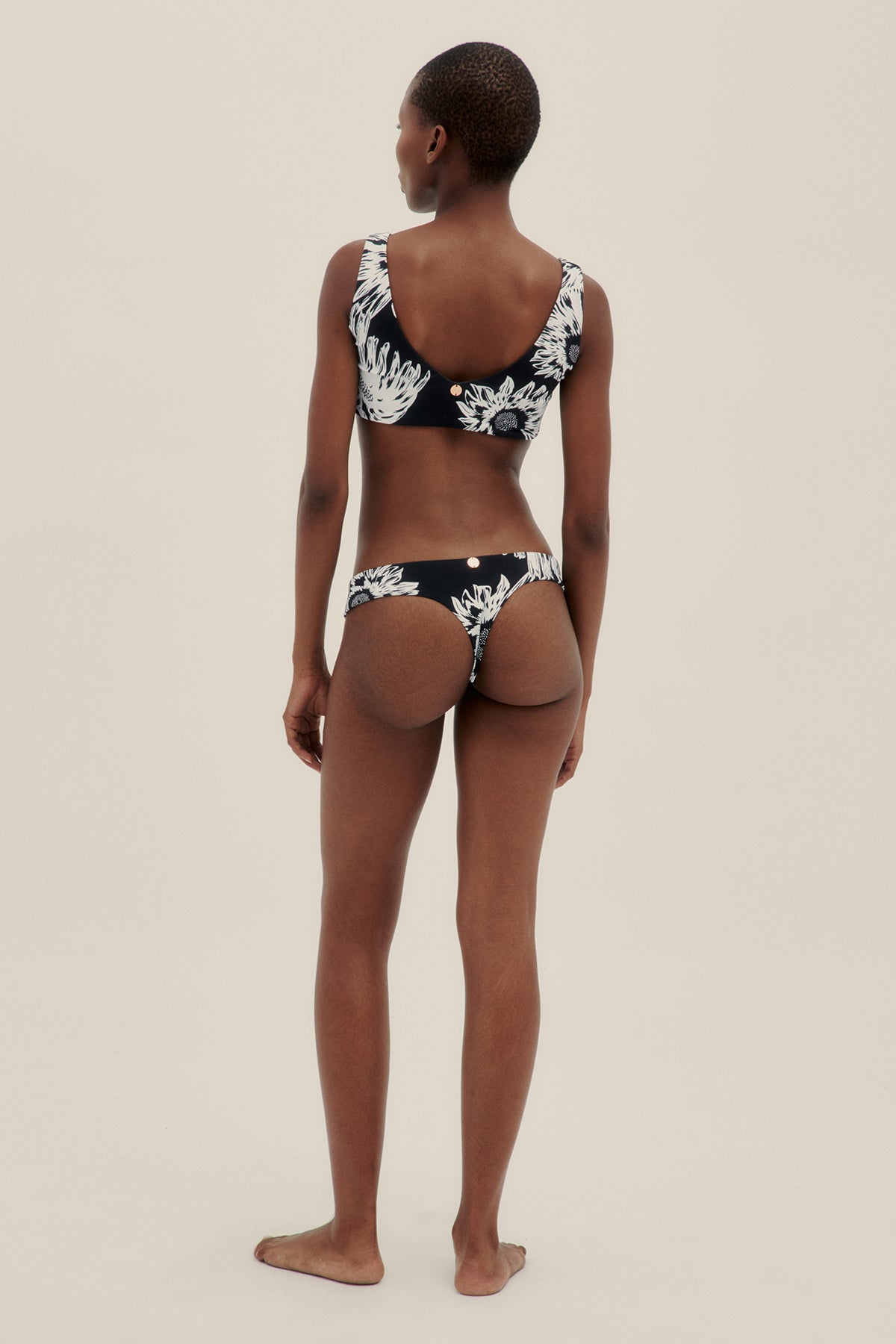 Jelly Black Brazilian Bikini Bottom - Polonio