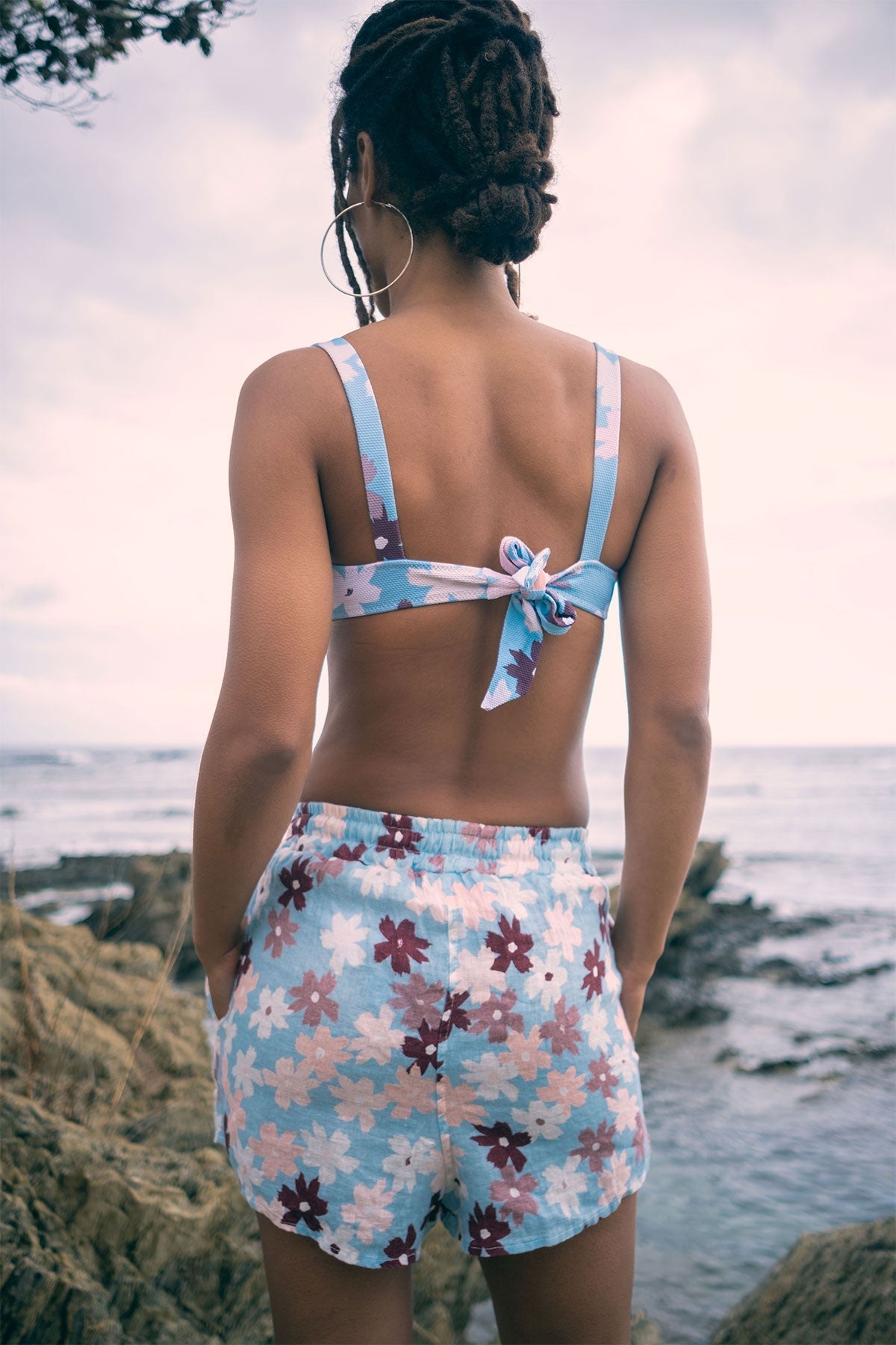 Vintage Bikini Top Flowerbed